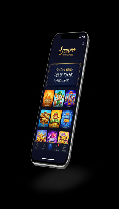Sanremo Online Casino Casinò su smartphone