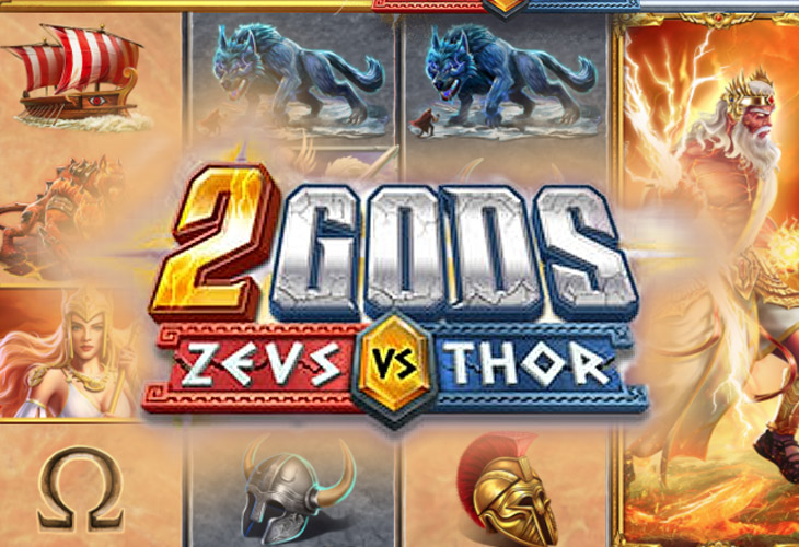 2 Gods Zeus vs Thor - 4ThePlayer slot at Sanremo Online Casino Casino