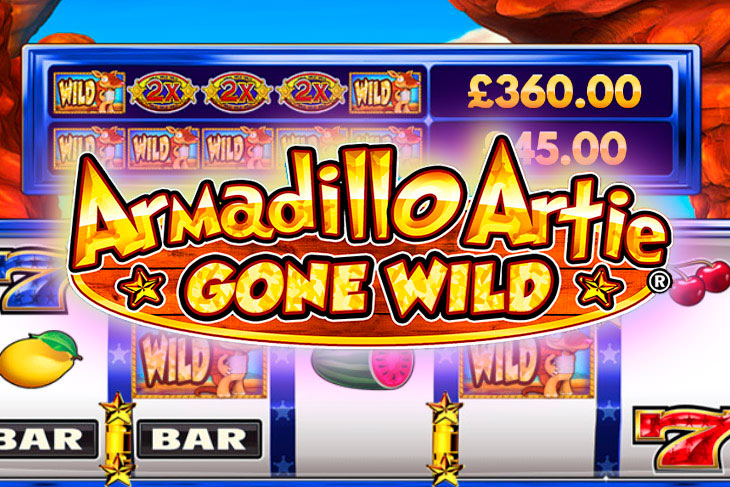 Armadillo Artie Gone Wild - DWG slot at Sanremo Online Casino Casino