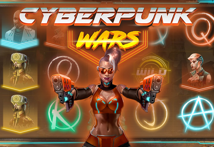 Cyberpunk Wars - Woohoo slot at Sanremo Online Casino Casino