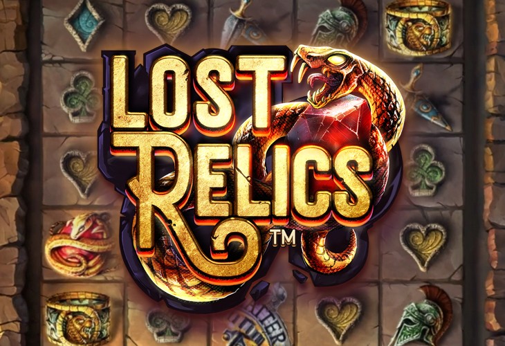 Lost Relics - NetEnt slot at Sanremo Online Casino Casino