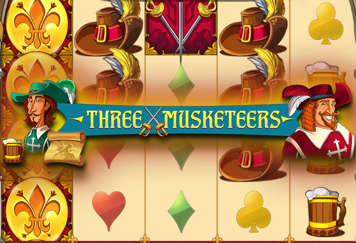 Three Musketeers - Red Tiger Gaming slot at Sanremo Online Casino Casino